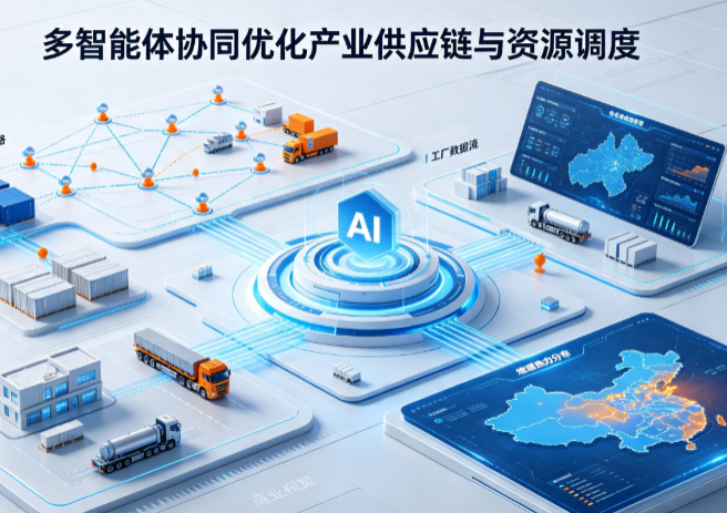 新城区AI 智能体 Geo 优化重塑产业链空间调度体系，打通仓储运输全链路